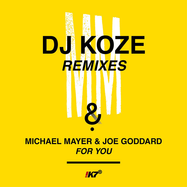 'For You (DJ Koze Remixes)' cover art