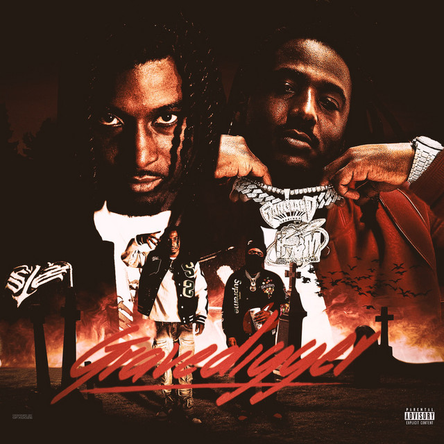 'Gravedigger (feat. Mozzy)' cover art