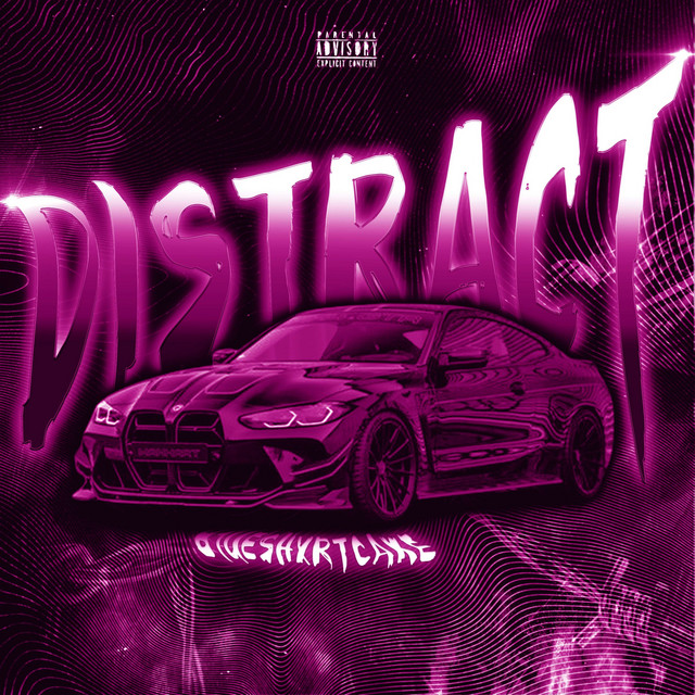 'DISTRACT' cover art