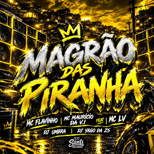 'Magrão Das Piranhas' cover art