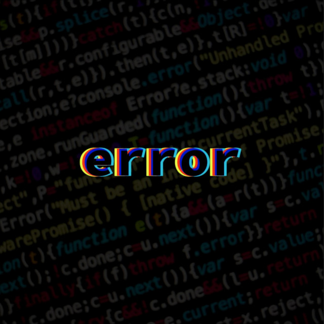 'error' cover art