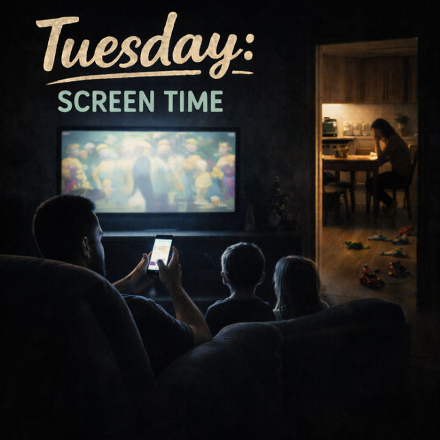 'Tuesday: Screen Time' cover art