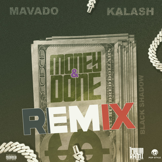 'Money & Done (Remix)' cover art