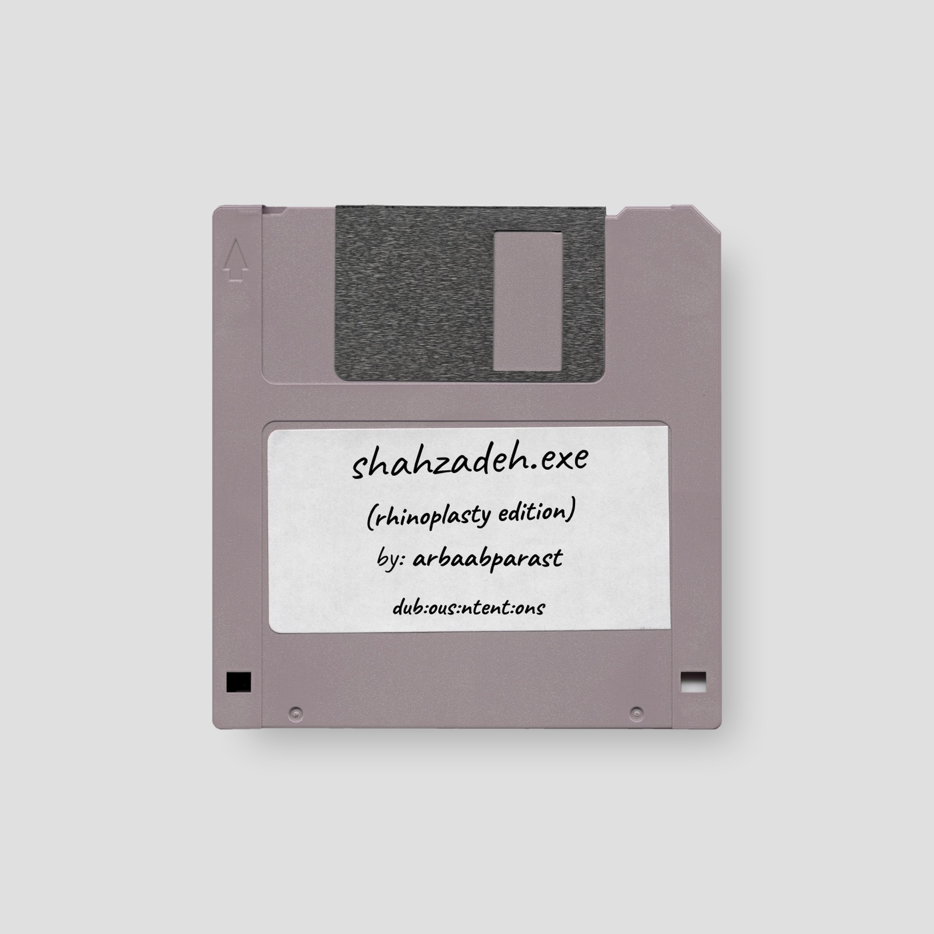 shahzadeh.exe (rhinoplasty edition) cover art