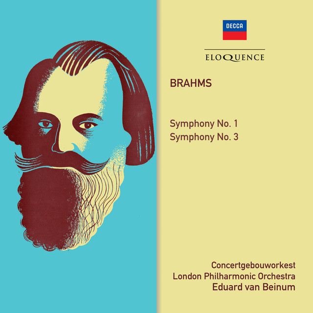 'Brahms: Symphonies Nos. 1 & 3' cover art