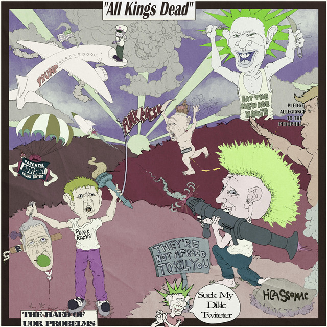 'All Kings Dead' cover art