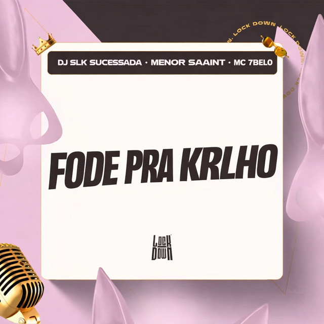 'Fode Pra Krlho' cover art