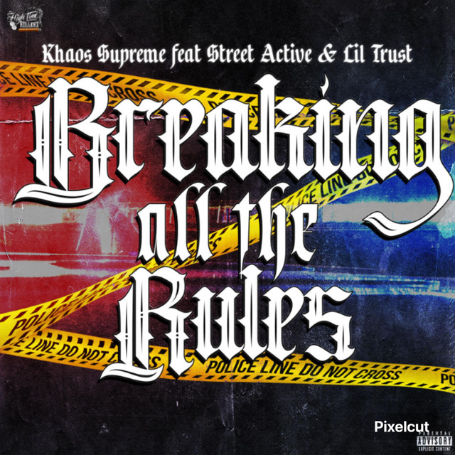'Breaking all the Rules' cover art
