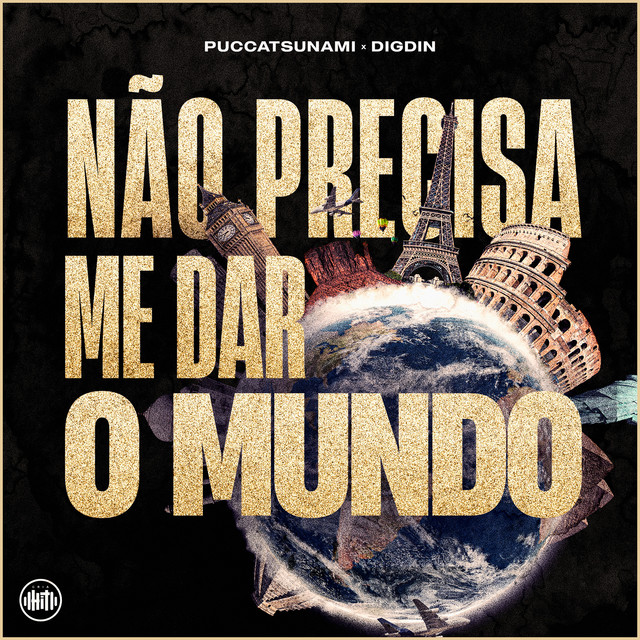 'Não Precisa Me Dar o Mundo' cover art