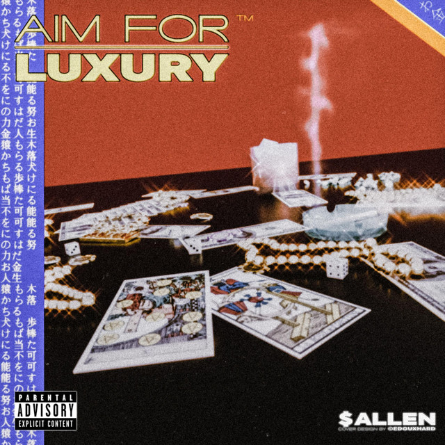 'AIM FOR LUXURY' cover art