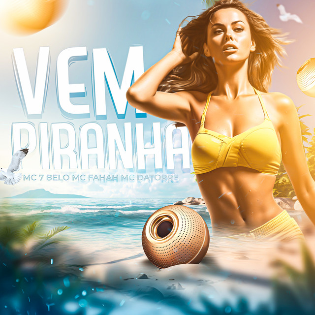 'Vem Piranha' cover art