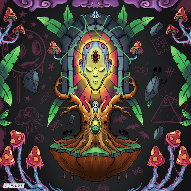 'Conquest Of Space / Psychedelics' cover art