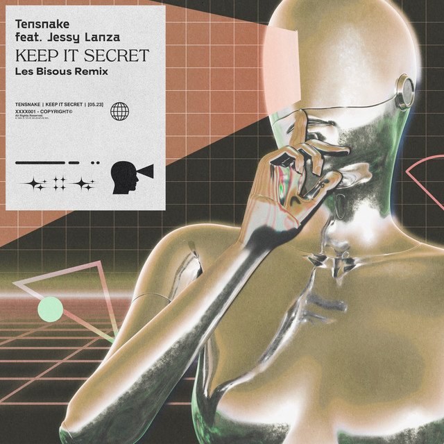 'Keep It Secret (Les Bisous Remix)' cover art