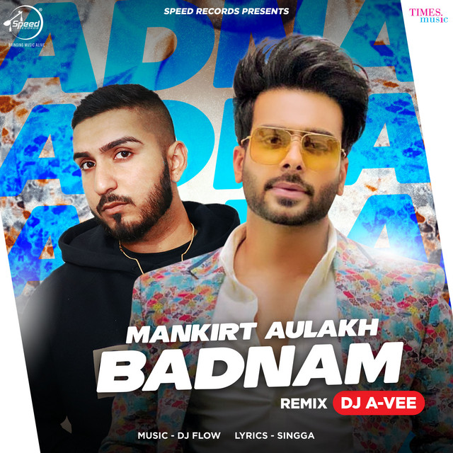 'Badnam (Remix)' cover art