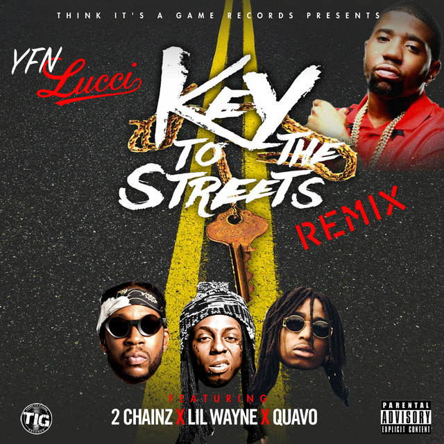 'Key to the Streets (Remix) [feat. 2 Chainz, Lil Wayne & Quavo]' cover art