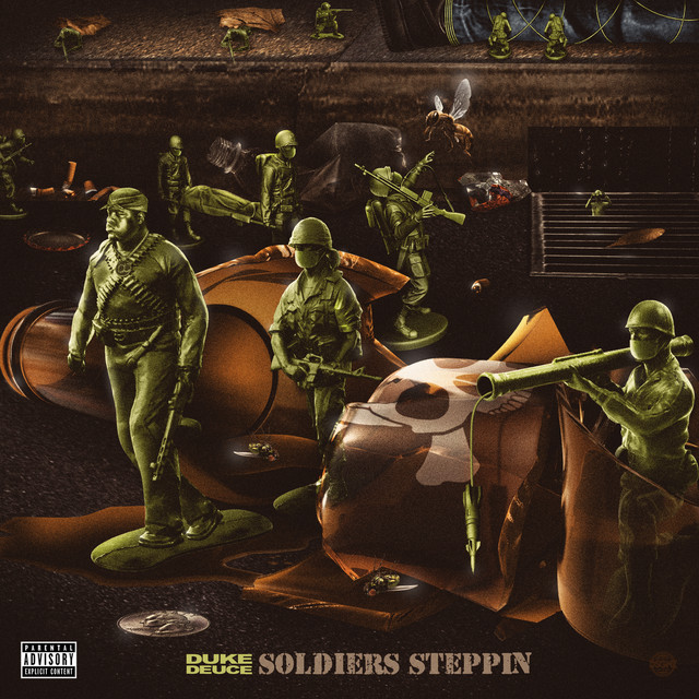 'SOLDIERS STEPPIN' cover art