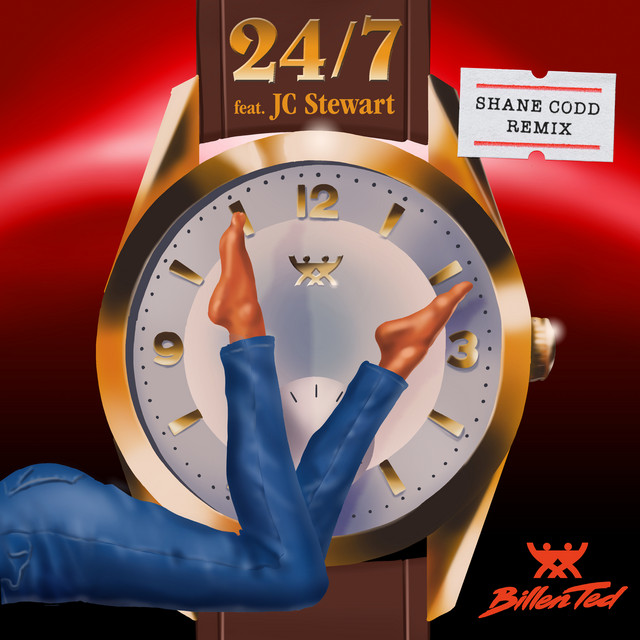 '24/7 (feat. JC Stewart) [Shane Codd Remix]' cover art