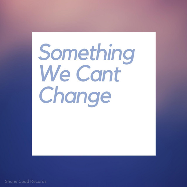 'Something We Can't Change' cover art