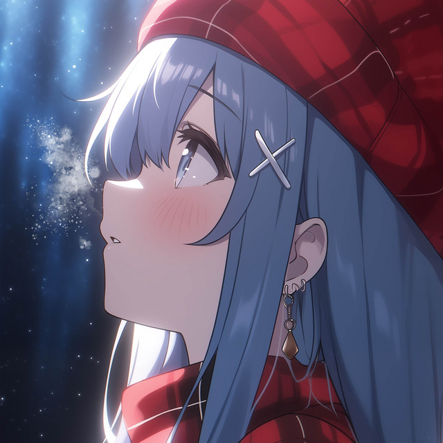 'They said love comes true when we are in the first snow together' cover art