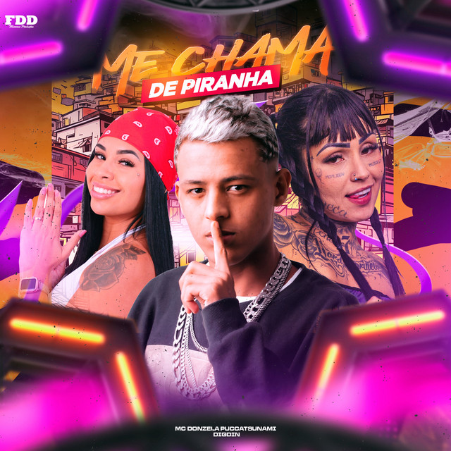 'Me Chama de Piranha' cover art
