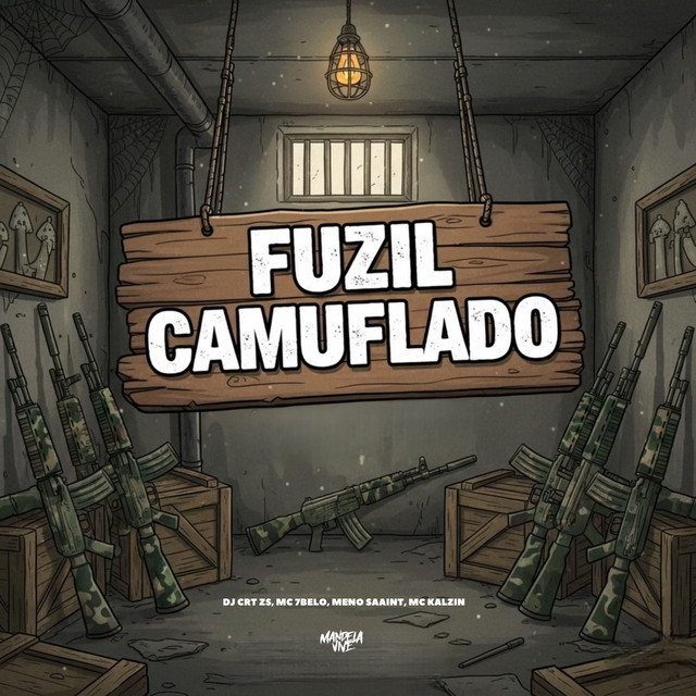 'Fuzil Camuflado' cover art