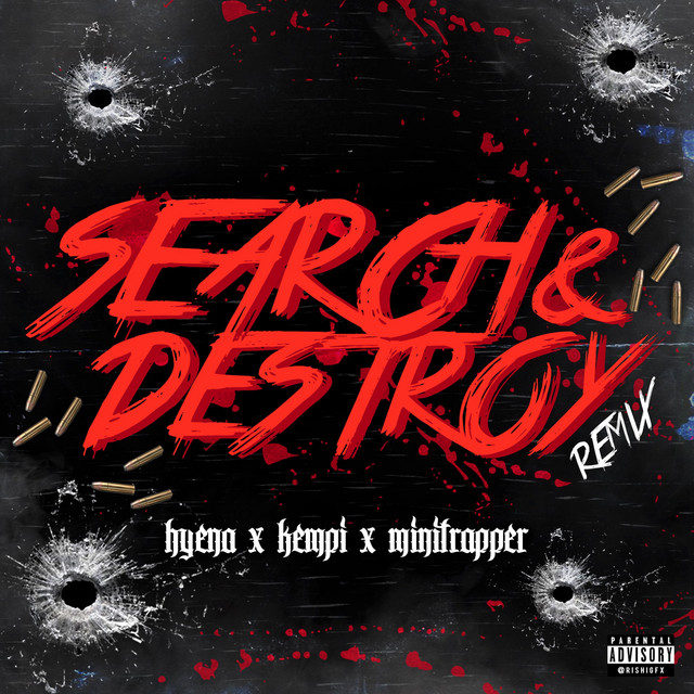 'Search & Destroy (Remix)' cover art