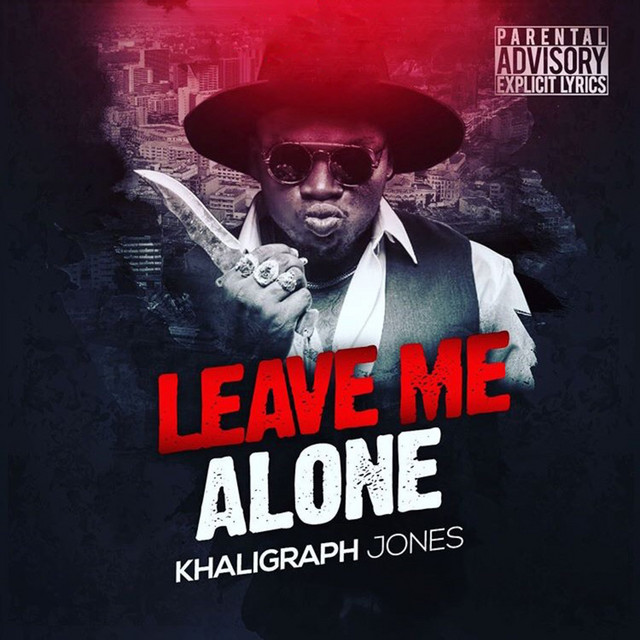 'Leave Me Alone' cover art