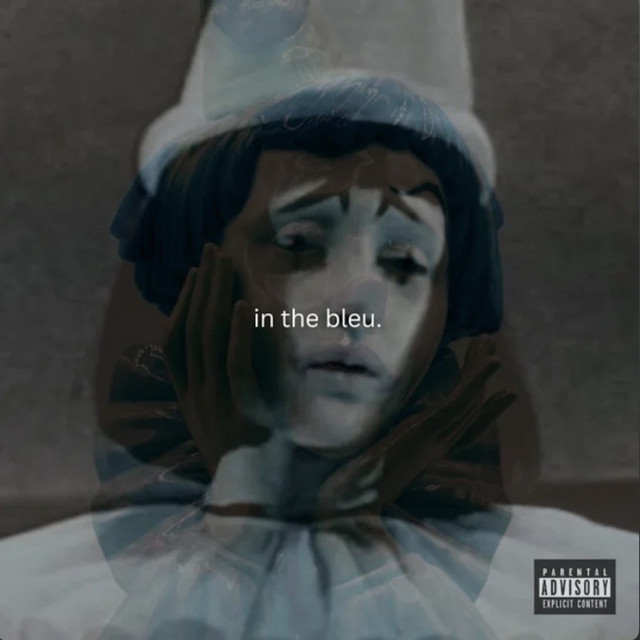 'in the bleu.' cover art