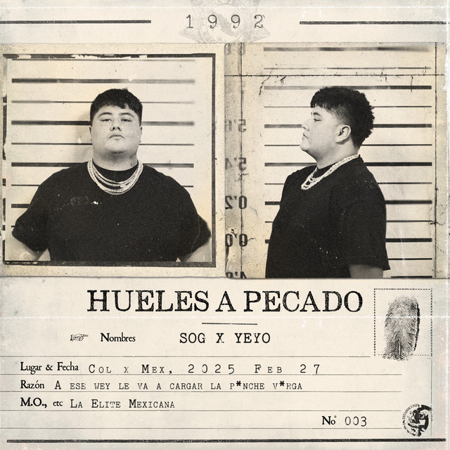 'Hueles a Pecado' cover art