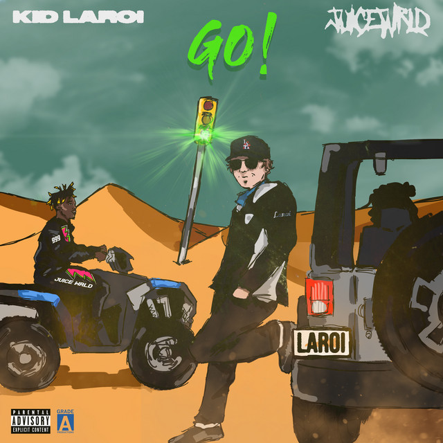 'GO (feat. Juice WRLD)' cover art