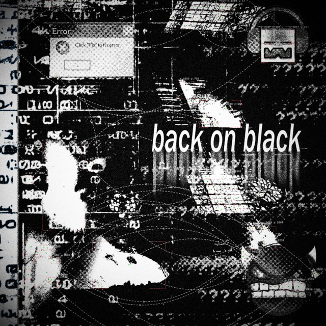 'BACK ON BLACK' cover art