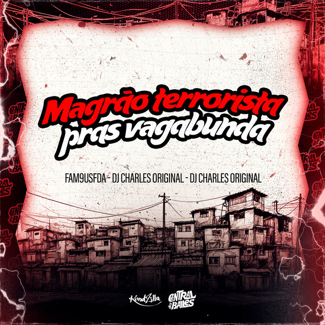 'Magrão Terrorista Pras Vagabunda' cover art