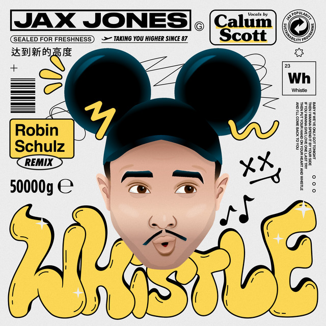 'Whistle (Robin Schulz Remix)' cover art