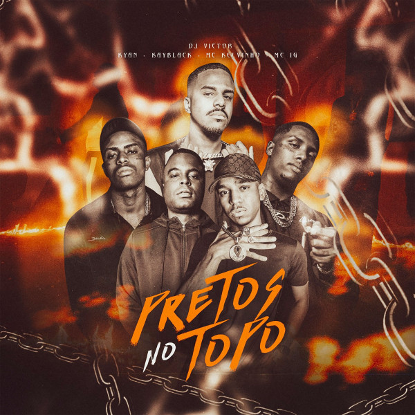 'Pretos No Topo' cover art