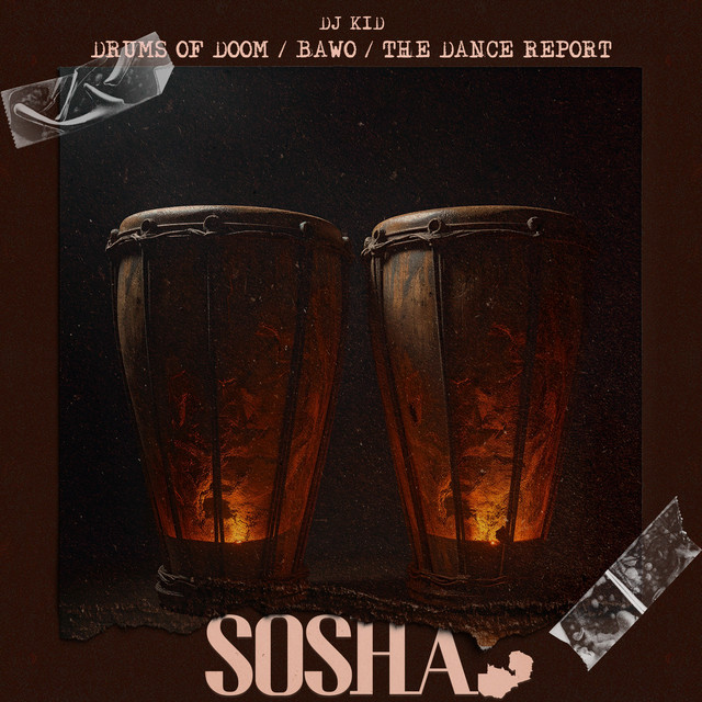 'Drums of Doom / Bawo / The Dance Report' cover art