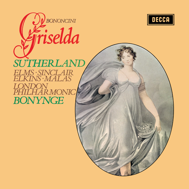 'Bononcini: Griselda – Excerpts (Opera Gala – Volume 5)' cover art