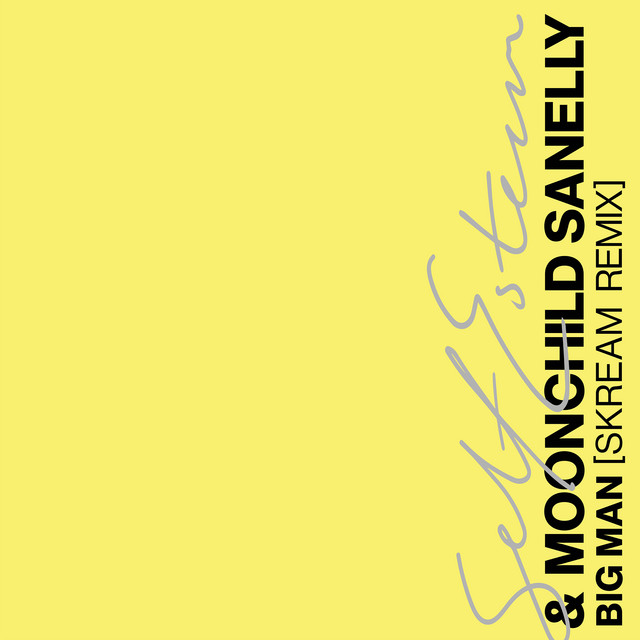 'Big Man (Skream Remix)' cover art