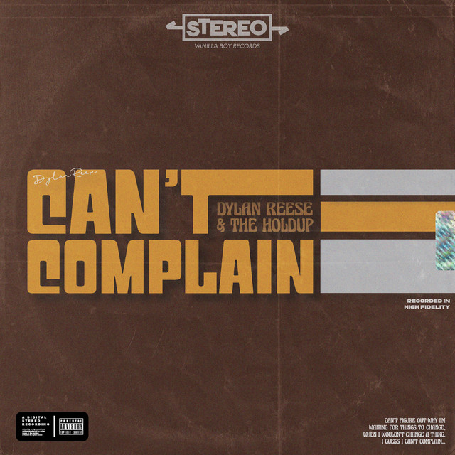'CAN'T COMPLAIN' cover art