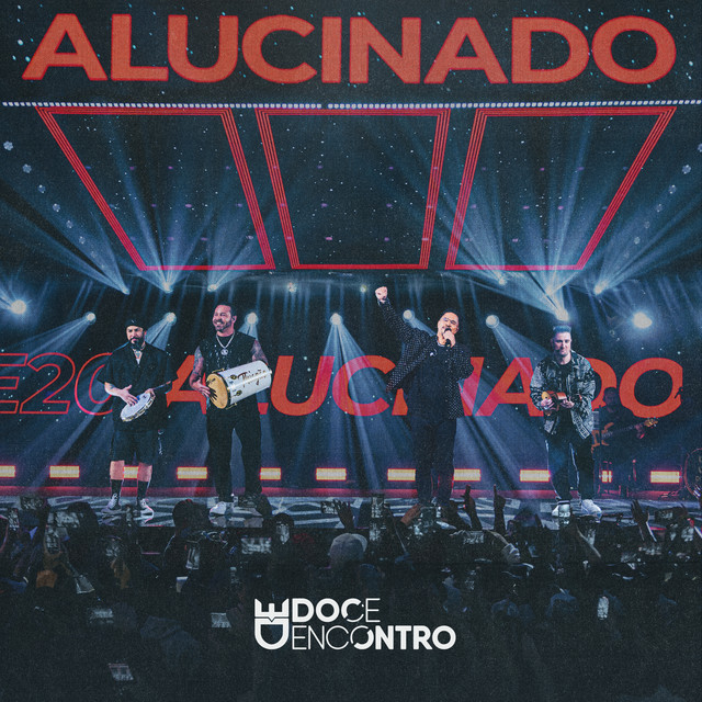 'Alucinado (Ao Vivo)' cover art
