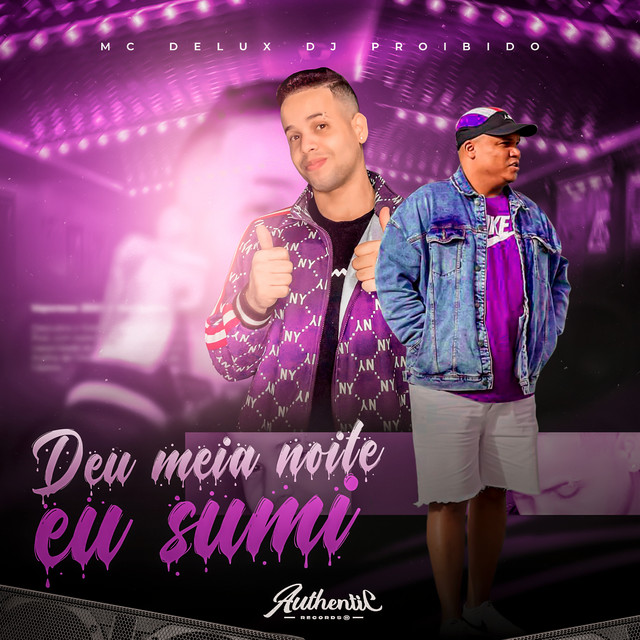 'Deu Meia Noite Eu Sumi' cover art