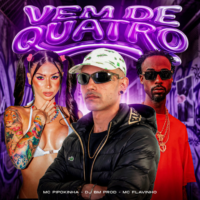 'VEM DE QUATRO' cover art