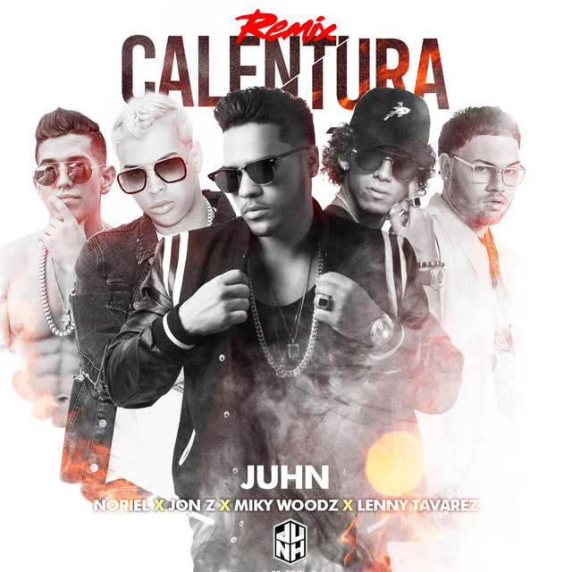 'Calentura (Remix) [feat. Jon Z, Lenny Tavárez & Miky Woodz]' cover art