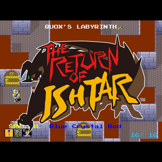 'THE RETURN OF ISHTAR(Game Sound Effect) Original Soundtrack' cover art