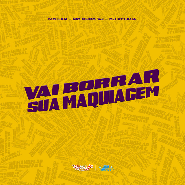 'Vai Borrar Sua Maquiagem' cover art