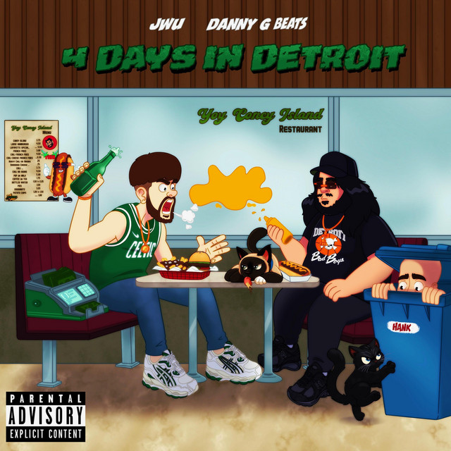 '4 DAYS IN DETROIT' cover art