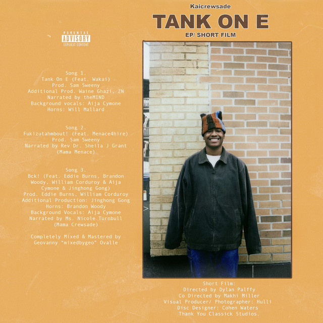 'Tank on E' cover art