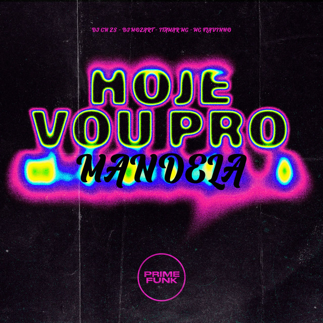 'Hoje Vou Pro Mandela' cover art