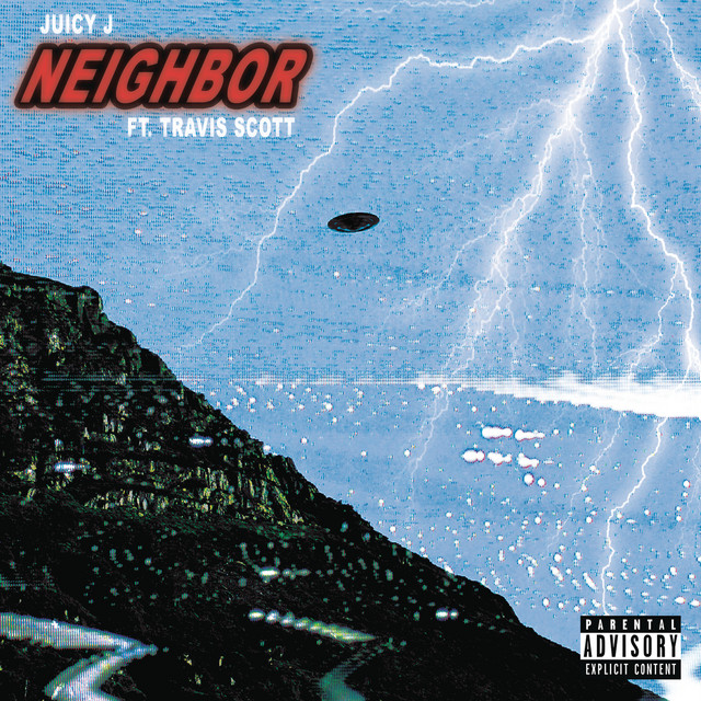 'Neighbor (feat. Travis Scott)' cover art