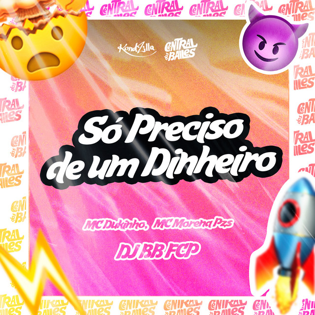 'Só Preciso de um Dinheiro' cover art