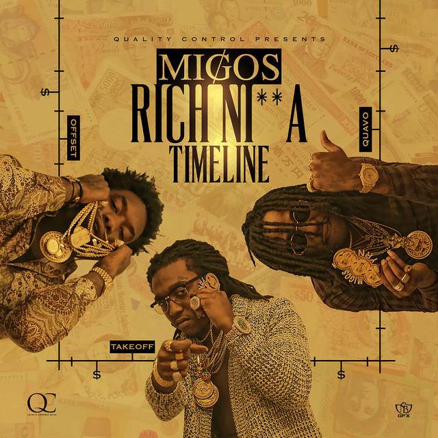 'Rich Ni**a Timeline' cover art